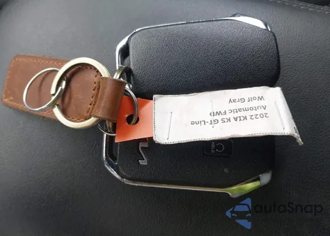 2022 Kia K5 Gt-Line из США, поврежденный, VIN 5XXG64J25NG097805